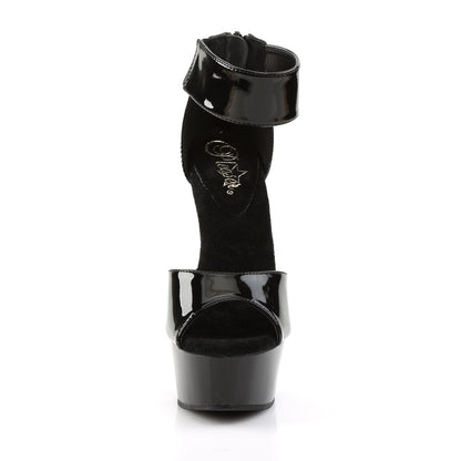 【PLEASER】DELIGHT-670-3 シューズ Blk/Blk【取寄】