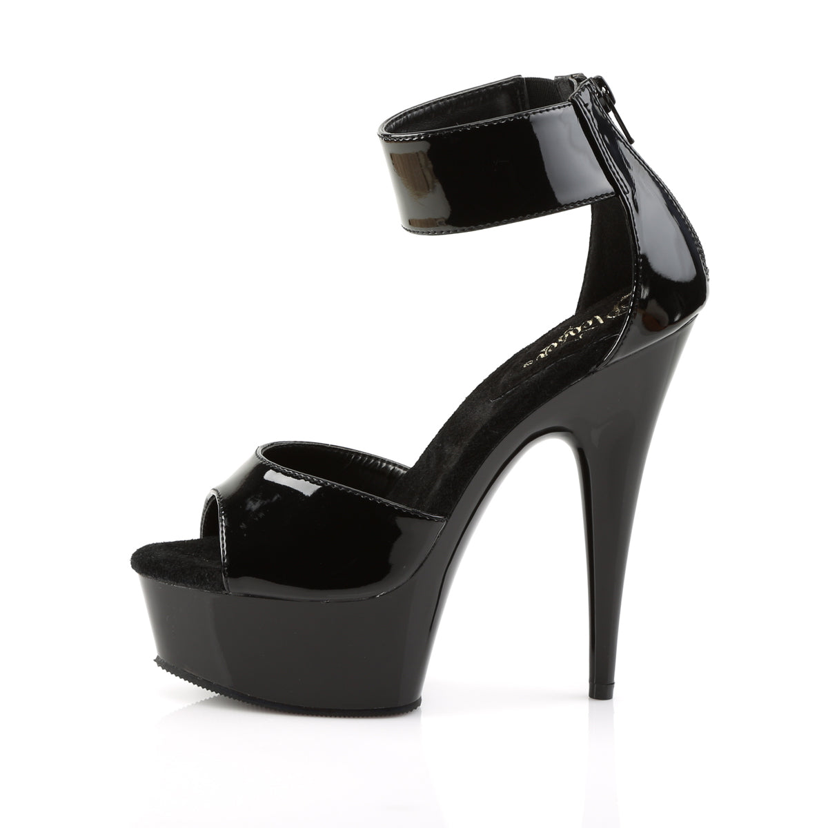 【PLEASER】DELIGHT-670-3 シューズ Blk/Blk【取寄】