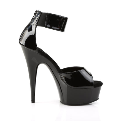 【PLEASER】DELIGHT-670-3 シューズ Blk/Blk【取寄】