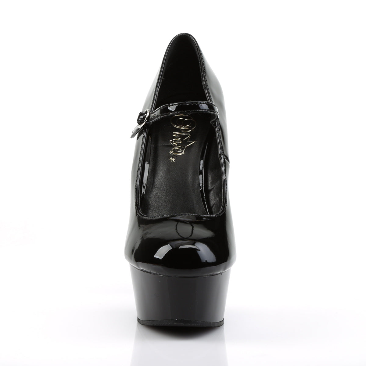 【PLEASER】DELIGHT-687 シューズ Blk Pat/Blk【取寄】