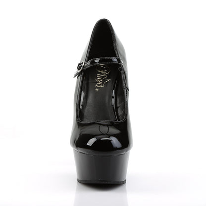 【PLEASER】DELIGHT-687 シューズ Blk Pat/Blk【取寄】