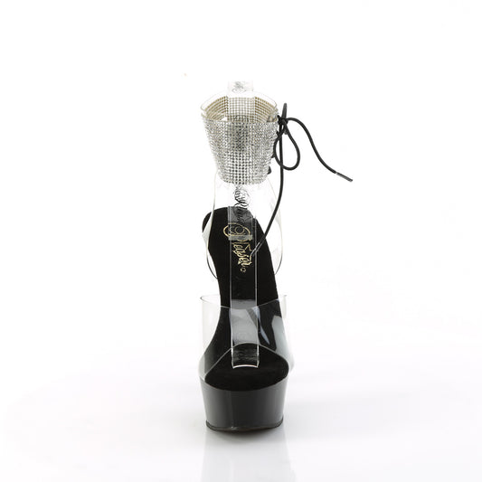 【PLEASER】DELIGHT-691-2RS プラットフォームシューズ Clr/Blk【取寄】