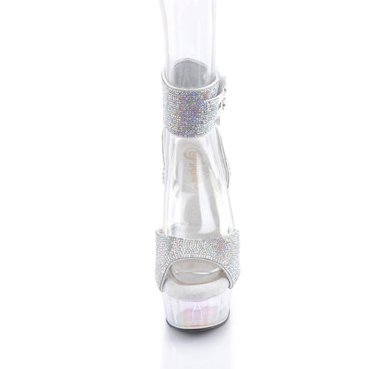 【PLEASER】DELIGHT-691HTRS シューズ Slv AB RS-TPU/Holo Tinted【取寄】