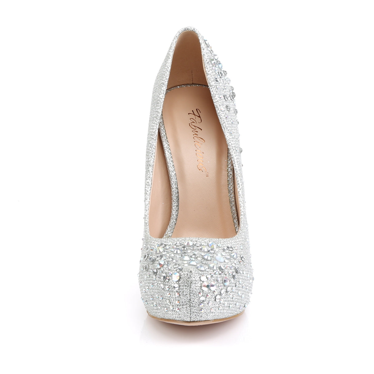 【FABULICIOUS】DESTINY-06R シューズ Slv Glitter Mesh Fabric【取寄】