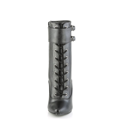 【DEVIOUS】DOMINA-1023 シングルソールシューズ Blk Faux Leather【取寄】