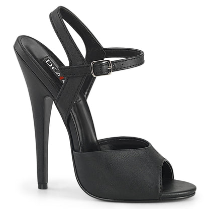 【DEVIOUS】DOMINA-109 シングルソールシューズ Blk Faux Leather【取寄】