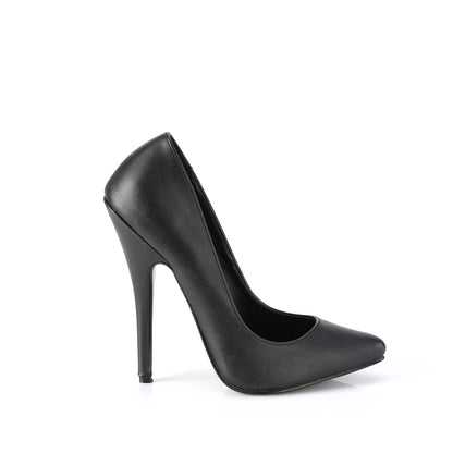 【DEVIOUS】DOMINA-420 シングルソールシューズ Blk Faux Leather【取寄】