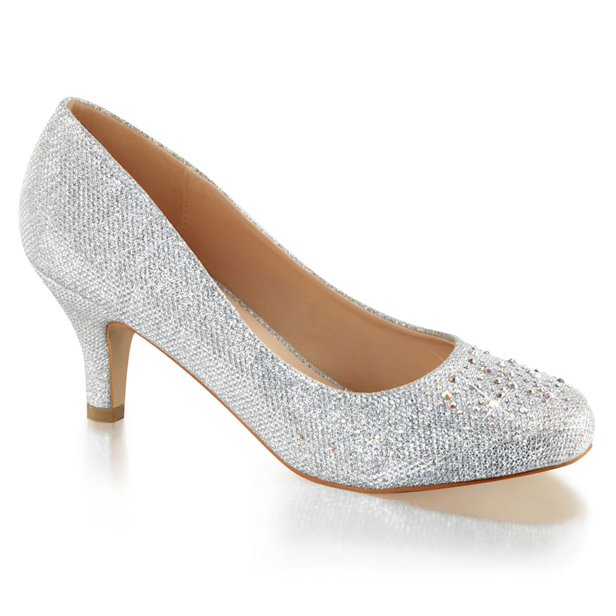 【FABULICIOUS】DORIS-06 シューズ Slv Glitter Mesh Fabric【取寄】