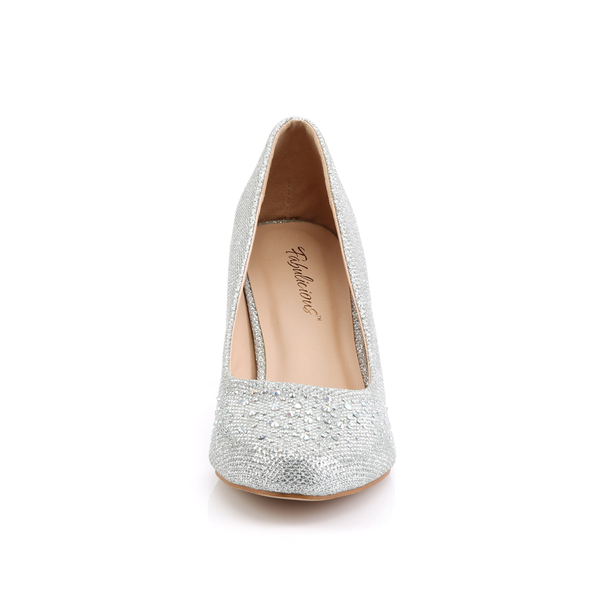 【FABULICIOUS】DORIS-06 シューズ Slv Glitter Mesh Fabric【取寄】