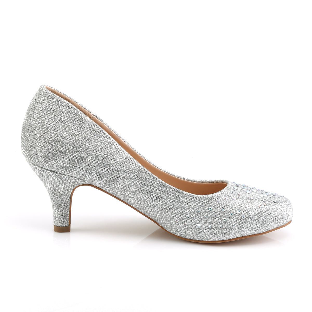 【FABULICIOUS】DORIS-06 シューズ Slv Glitter Mesh Fabric【取寄】