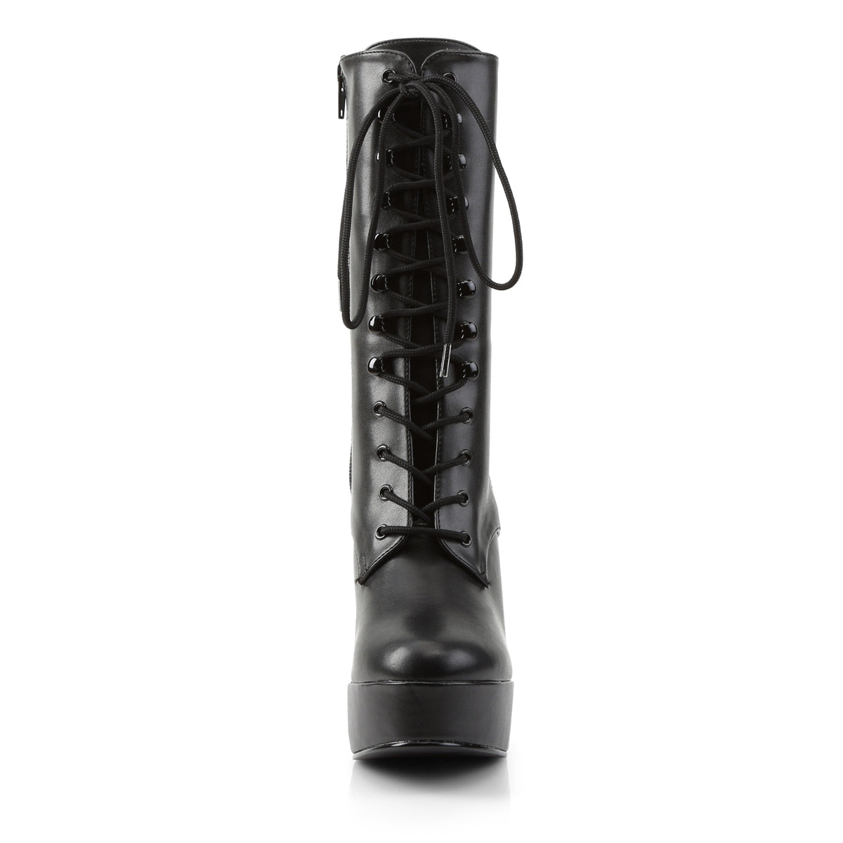 【PLEASER】ELECTRA-1020 シューズ Blk Faux Leather/Blk Matte【取寄】