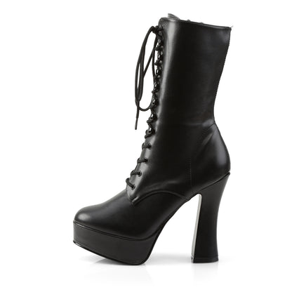 【PLEASER】ELECTRA-1020 シューズ Blk Faux Leather/Blk Matte【取寄】
