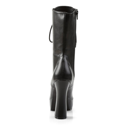 【PLEASER】ELECTRA-1020 シューズ Blk Faux Leather/Blk Matte【取寄】