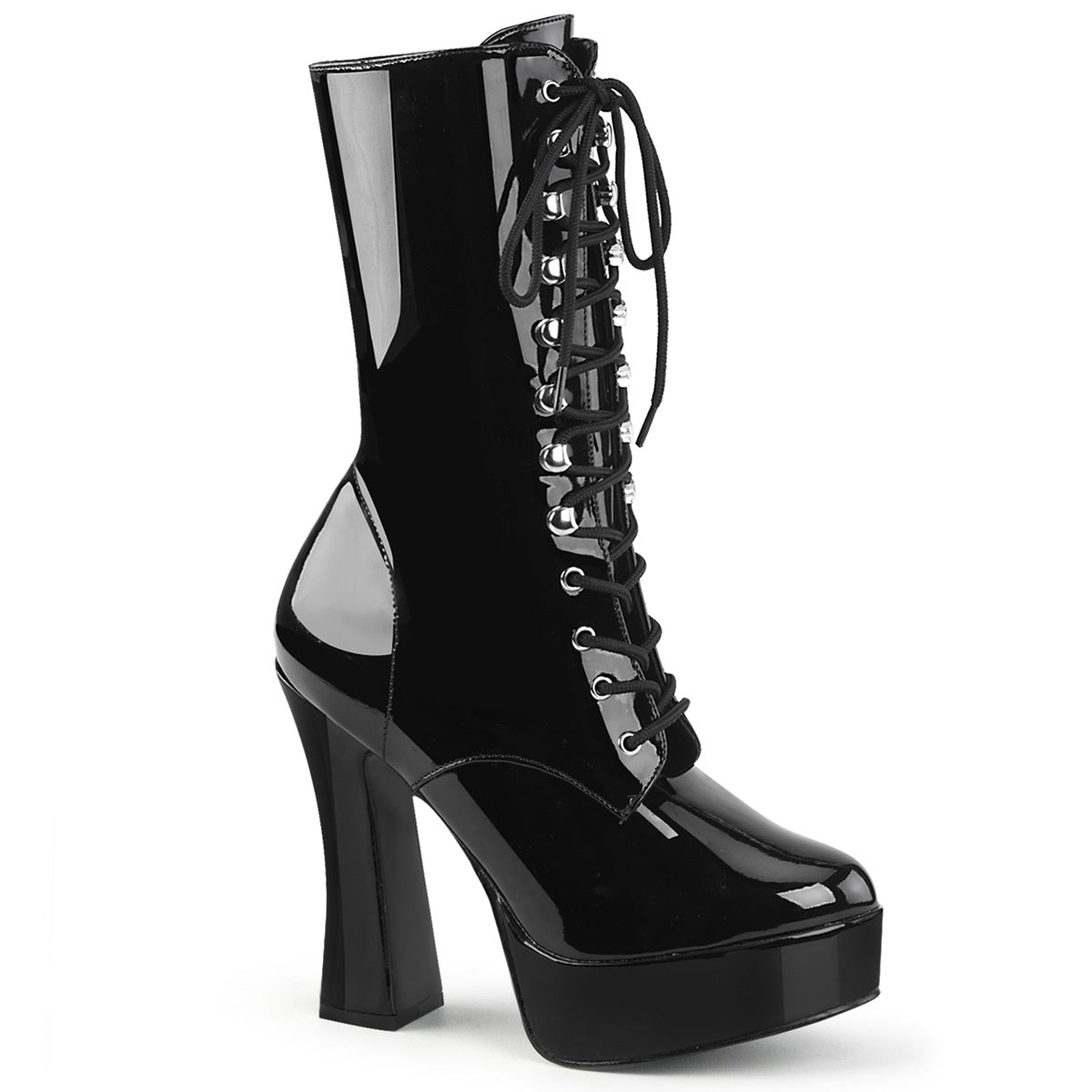 【PLEASER】ELECTRA-1020 シューズ Blk Pat/Blk【取寄】