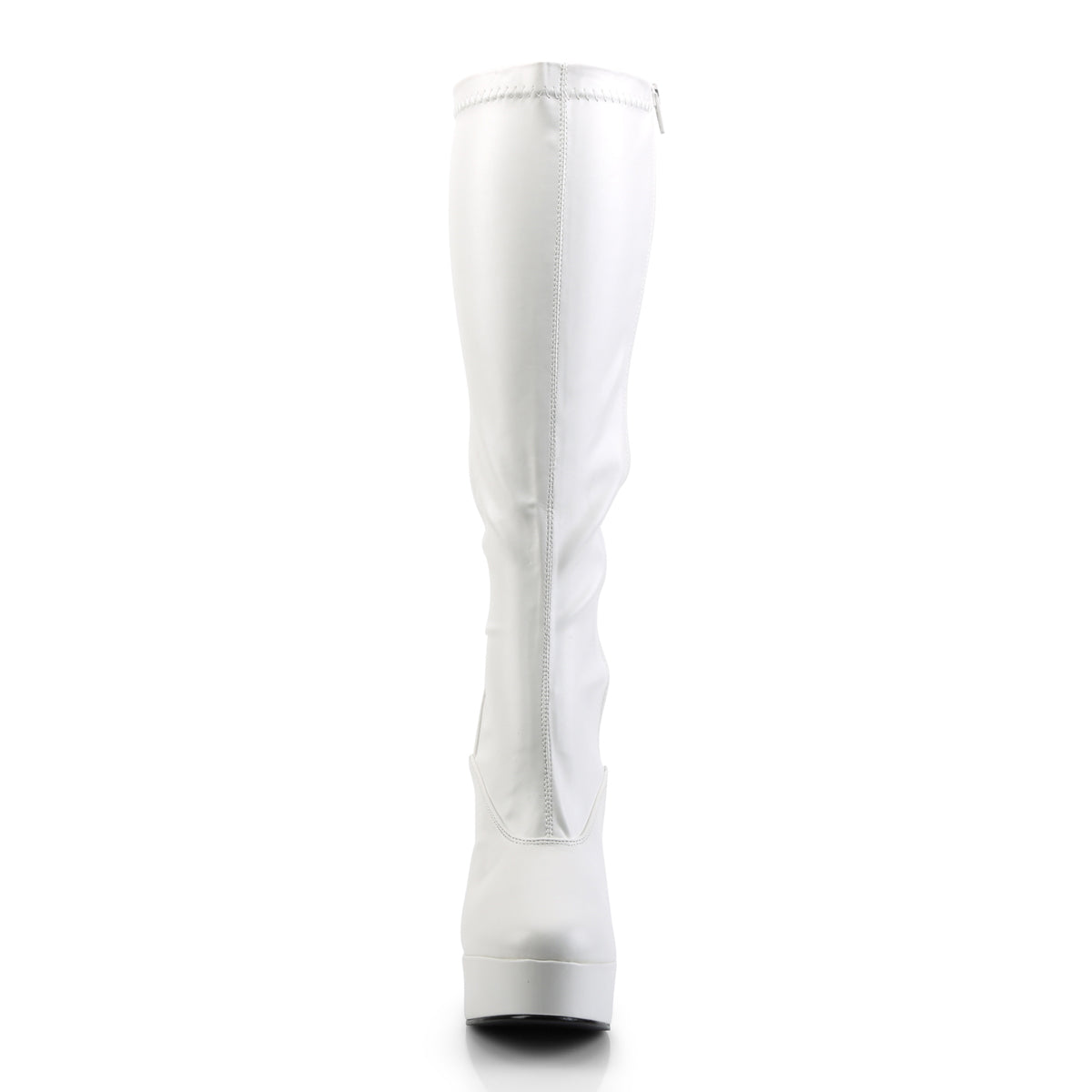【PLEASER】ELECTRA-2000Z プラットフォームシューズ Wht Str Faux Leather【取寄】