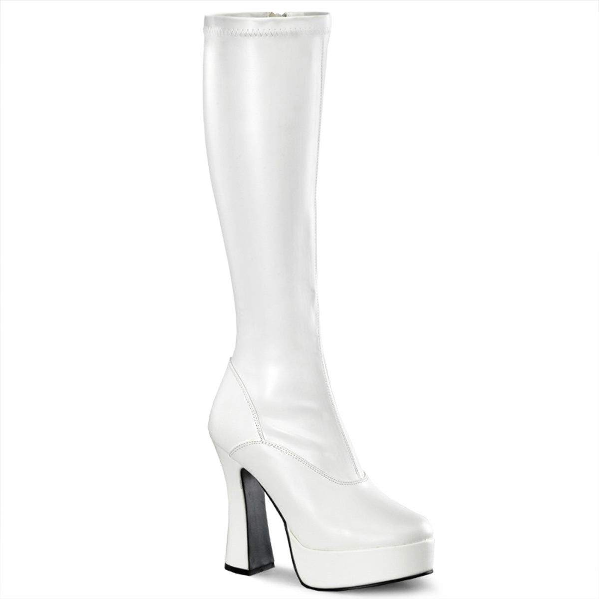 【PLEASER】ELECTRA-2000Z シューズ Wht Str Faux Leather【取寄】