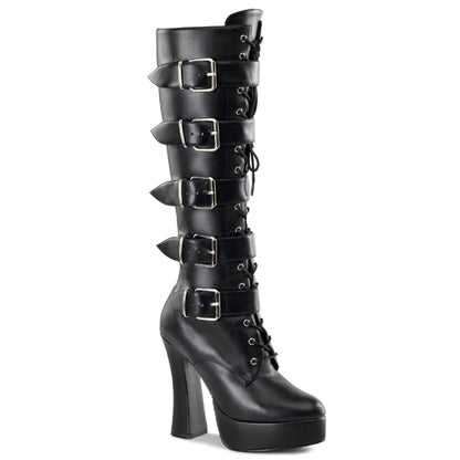 【PLEASER】ELECTRA-2042 シューズ Blk Faux Leather【取寄】