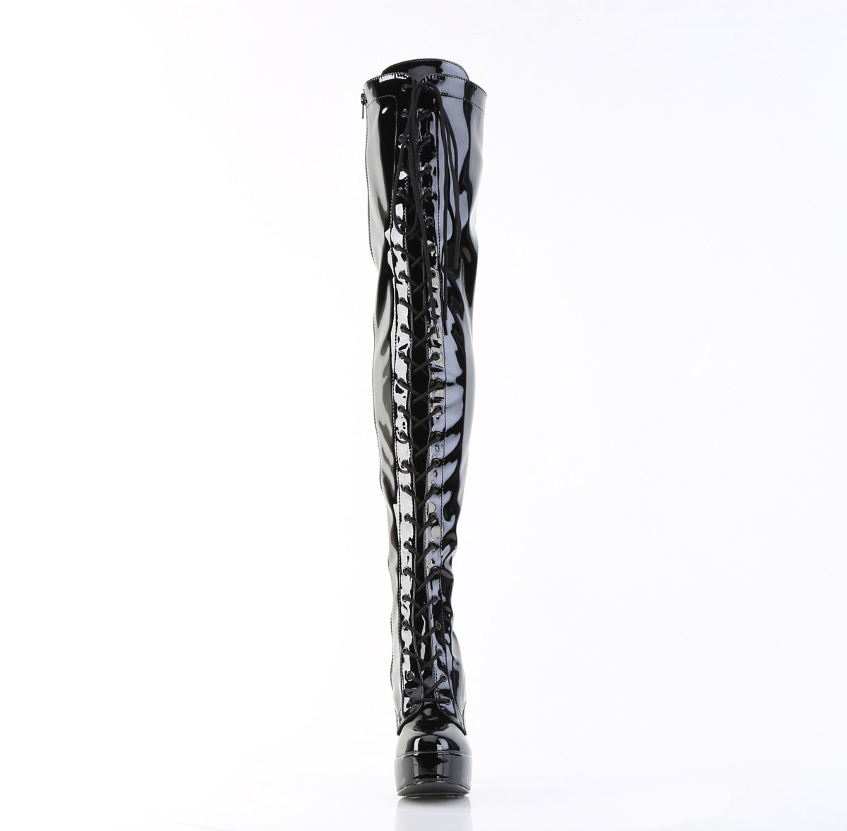【PLEASER】ELECTRA-3023 シューズ Blk Str. Pat/Blk【取寄】
