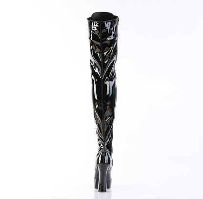 【PLEASER】ELECTRA-3023 シューズ Blk Str. Pat/Blk【取寄】