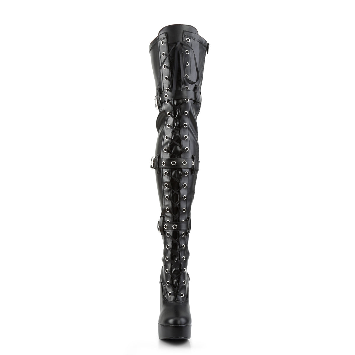 【PLEASER】ELECTRA-3028 シューズ Blk Str Faux Leather【取寄】