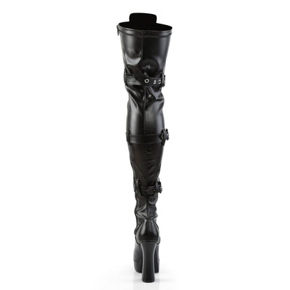 【PLEASER】ELECTRA-3028 シューズ Blk Str Faux Leather【取寄】
