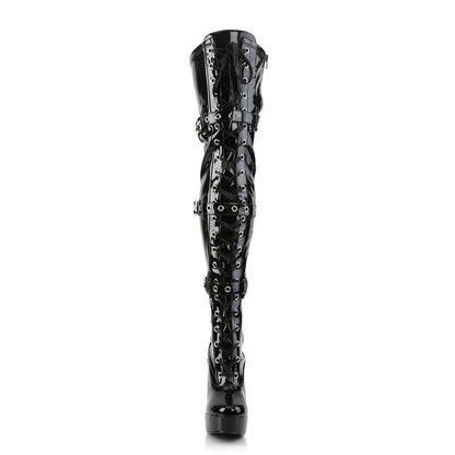 【PLEASER】ELECTRA-3028 シューズ Blk Str Pat【取寄】