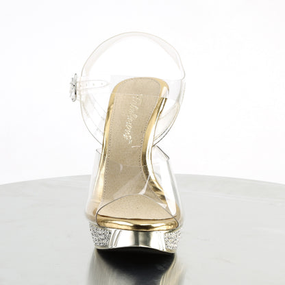【FABULICIOUS】ELEGANT-408 シューズ Clr/Gold Chrome【取寄】