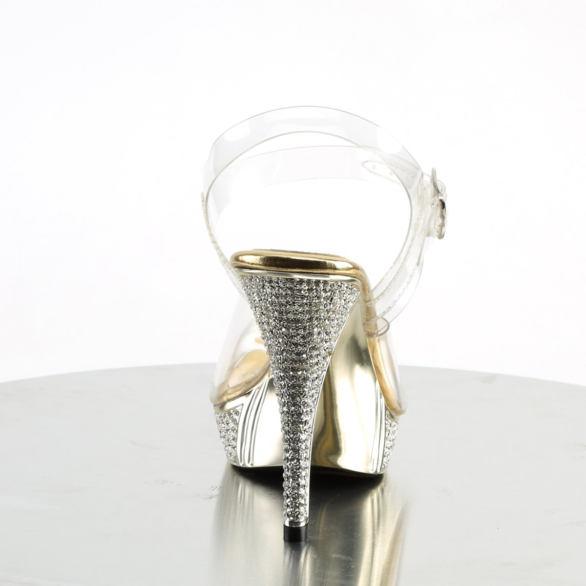 【FABULICIOUS】ELEGANT-408 シューズ Clr/Gold Chrome【取寄】