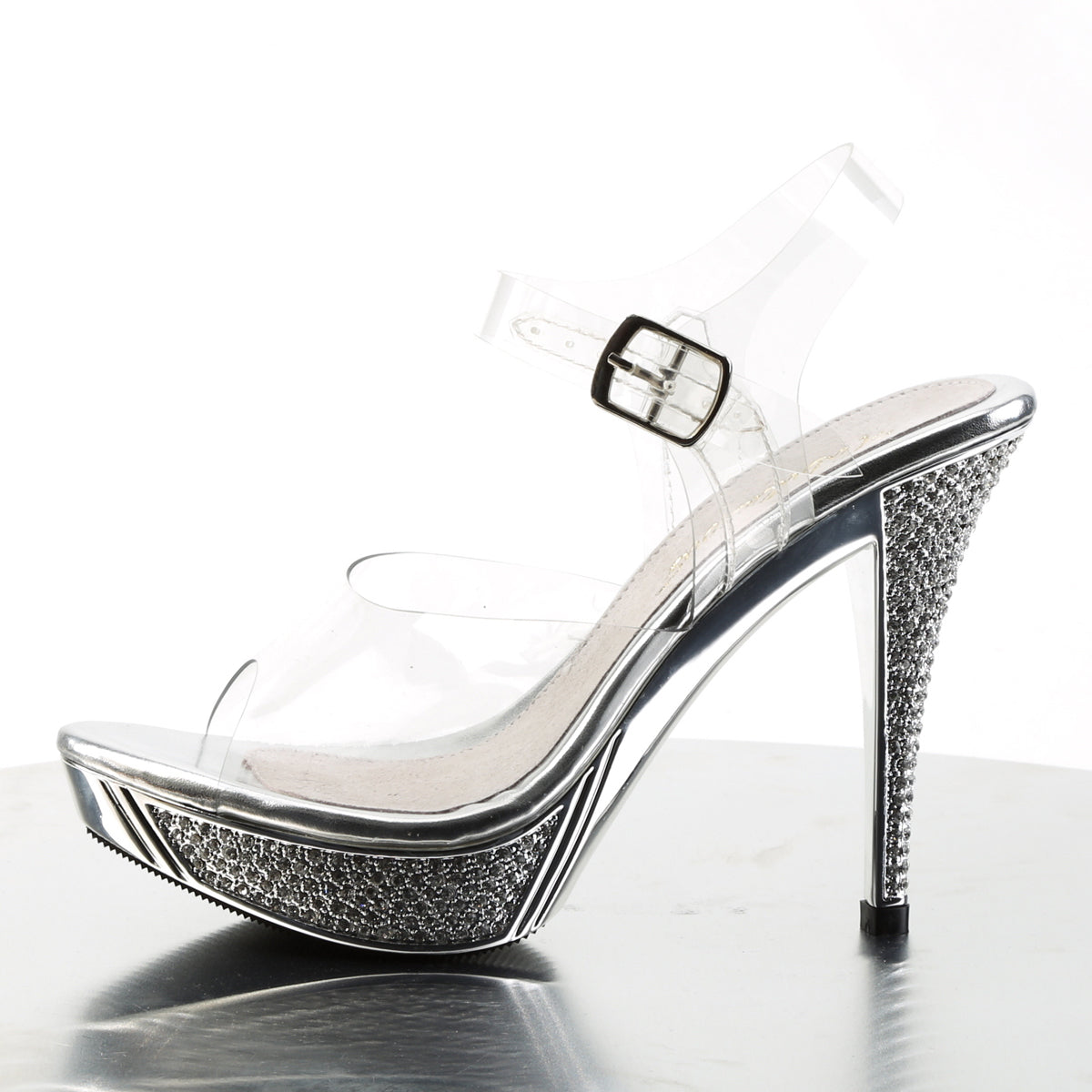 【FABULICIOUS】ELEGANT-408 シューズ Clr/Slv Chrome【取寄】