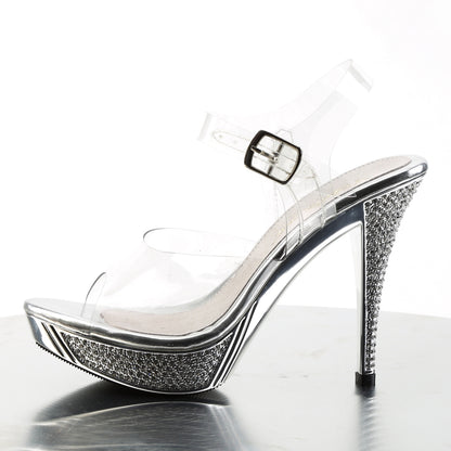 【FABULICIOUS】ELEGANT-408 シューズ Clr/Slv Chrome【取寄】