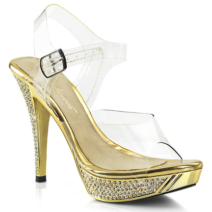【FABULICIOUS】ELEGANT-408 シューズ Clr/Gold Chrome【取寄】