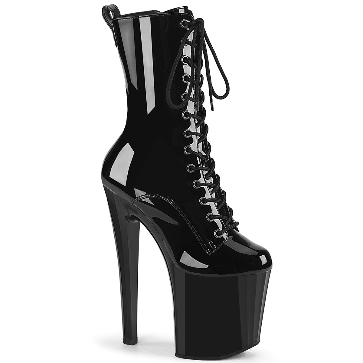 【PLEASER】ENCHANT-1040 シューズ Blk Pat/Blk【取寄】