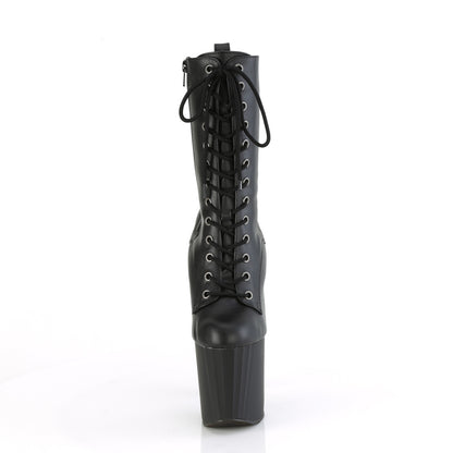【PLEASER】ENCHANT-1040 シューズ Blk Faux Leather/Blk Matte【取寄】