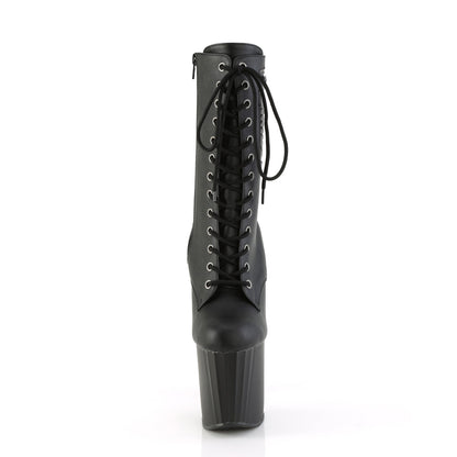 【PLEASER】ENCHANT-1040PK シューズ Blk Faux Le/Blk Matte【取寄】