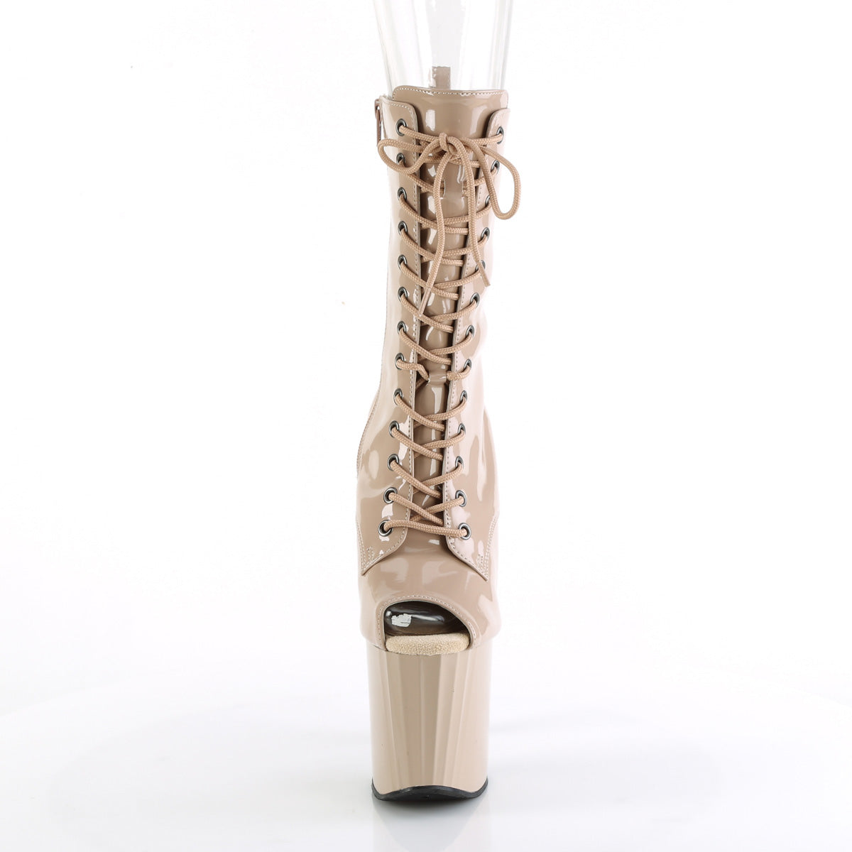 【PLEASER】ENCHANT-1041 シューズ Nude Pat/Nude【取寄】
