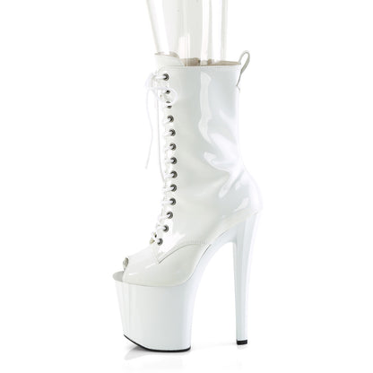 【PLEASER】ENCHANT-1041 シューズ Wht Pat/Wht【取寄】