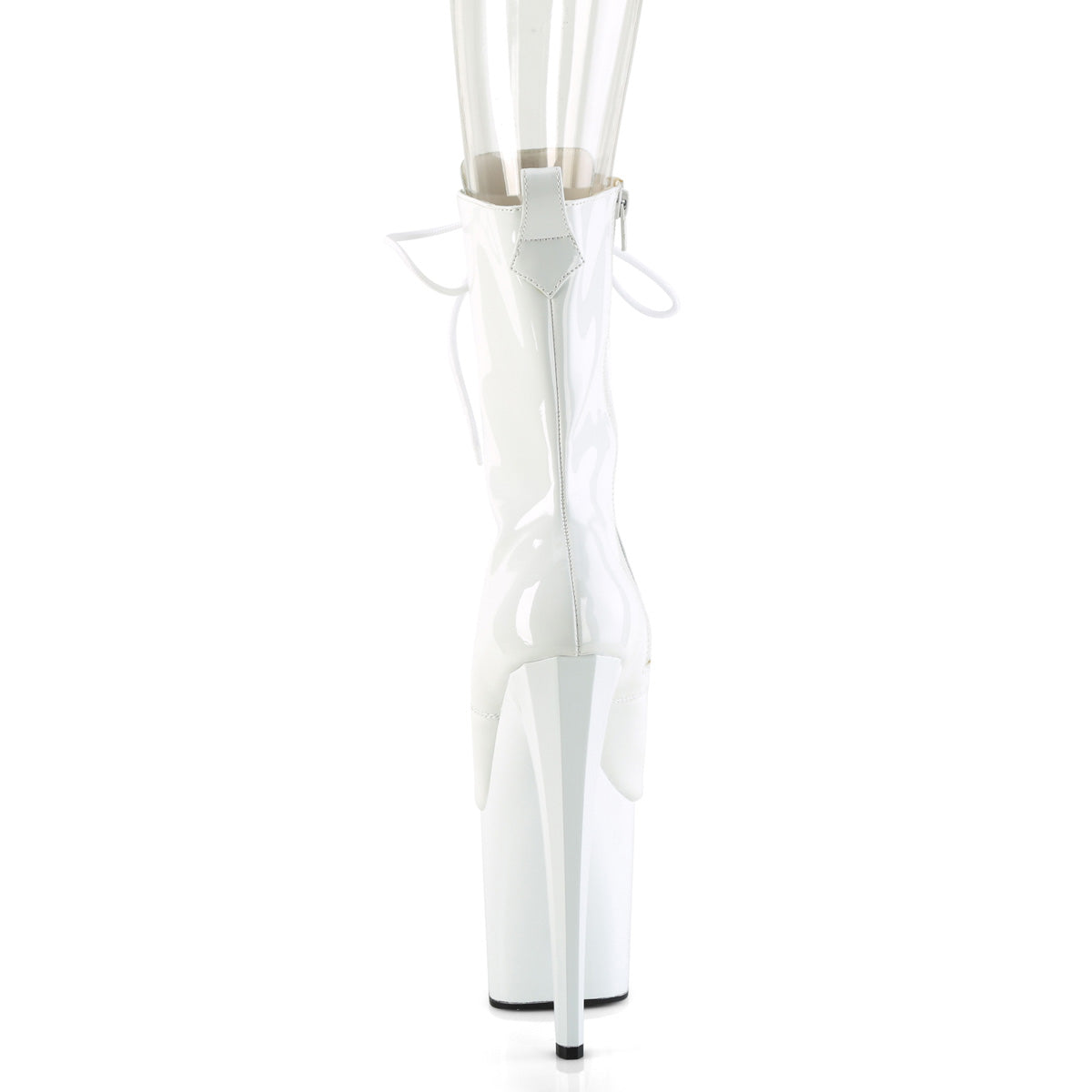 【PLEASER】ENCHANT-1041 シューズ Wht Pat/Wht【取寄】