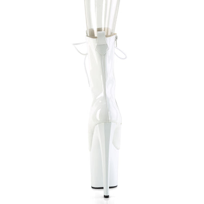 【PLEASER】ENCHANT-1041 シューズ Wht Pat/Wht【取寄】