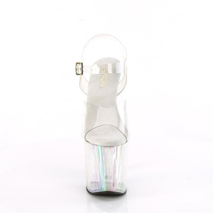 【PLEASER】ENCHANT-708HT シューズ Clr/Holographic Tinted【取寄】