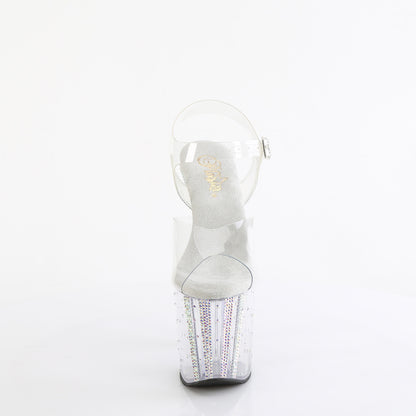 【PLEASER】ENCHANT-708RS-01 シューズ Clr/Clr-AB RS【取寄】