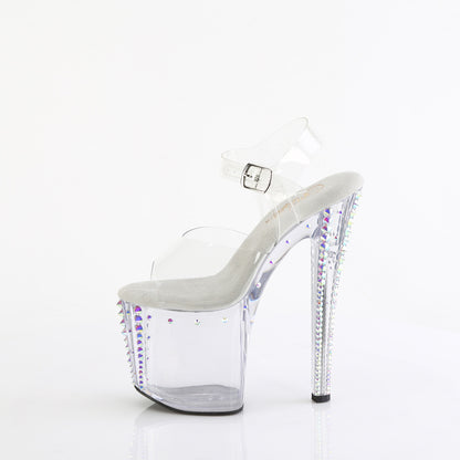 【PLEASER】ENCHANT-708RS-02 シューズ Clr/Clr-AB RS【取寄】