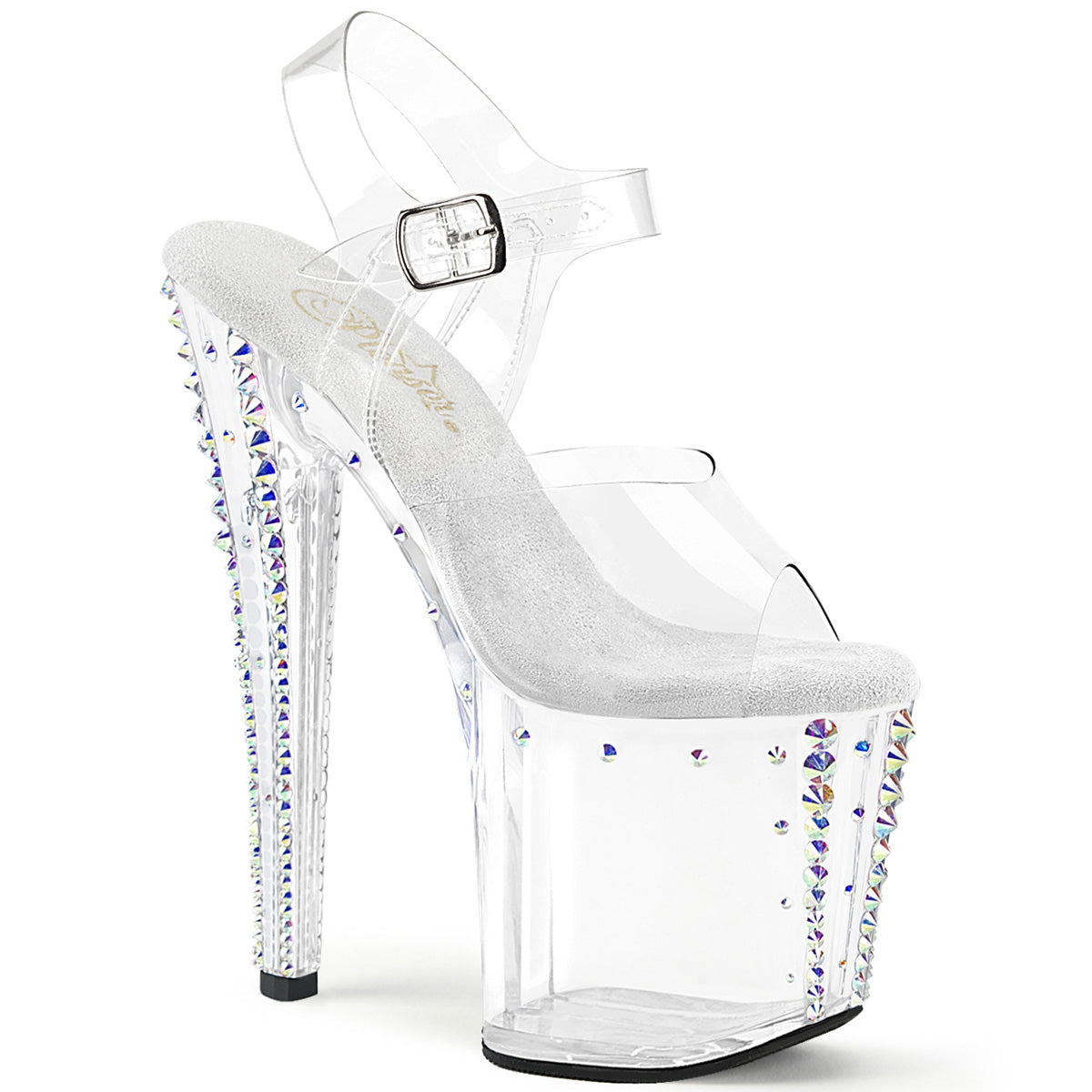 【PLEASER】ENCHANT-708RS-02 シューズ Clr/Clr-AB RS【取寄】