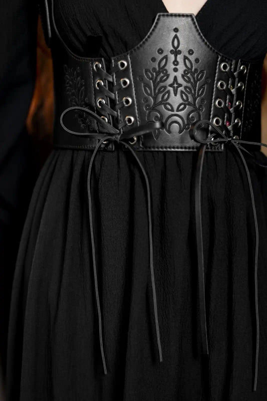 【RESTYLE】ベルト＊HEMLOCK LACE UP HARNESS【取寄】