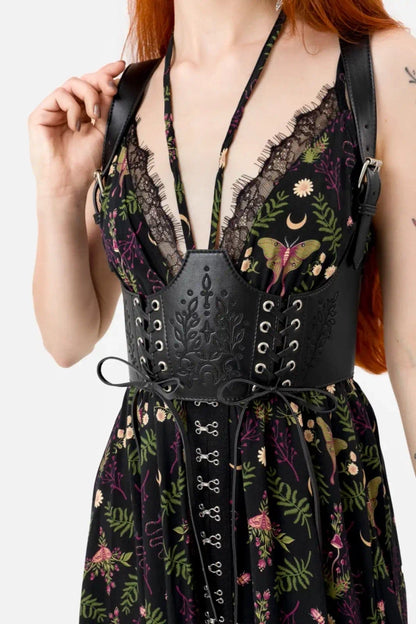 【RESTYLE】ベルト＊HEMLOCK LACE UP HARNESS【取寄】