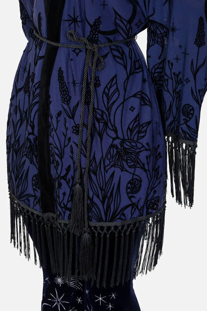 【RESTYLE】アウター＊ MOON GARDEN KIMONO【取寄】