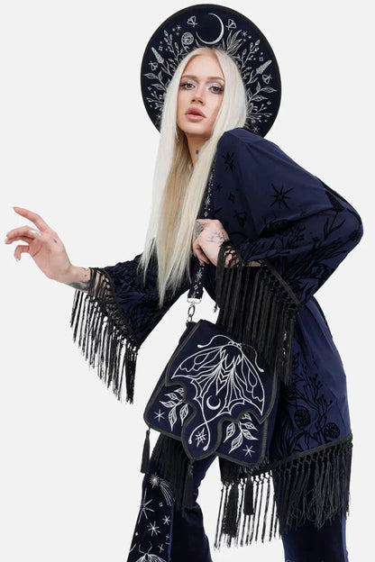 【RESTYLE】アウター＊ MOON GARDEN KIMONO【取寄】