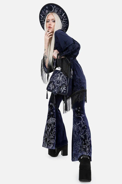 【RESTYLE】アウター＊ MOON GARDEN KIMONO【取寄】