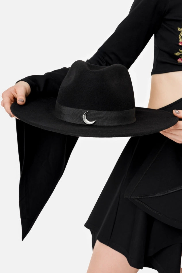 【RESTYLE】ハット＊WILDFLOWER WIDE BRIM HAT【取寄】