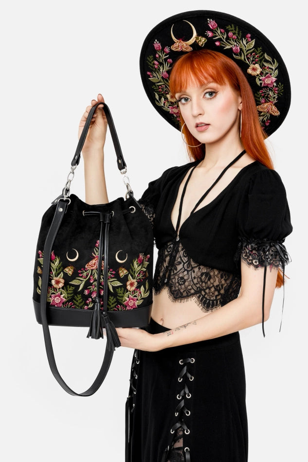 【RESTYLE】ハット＊WILDFLOWER WIDE BRIM HAT【取寄】
