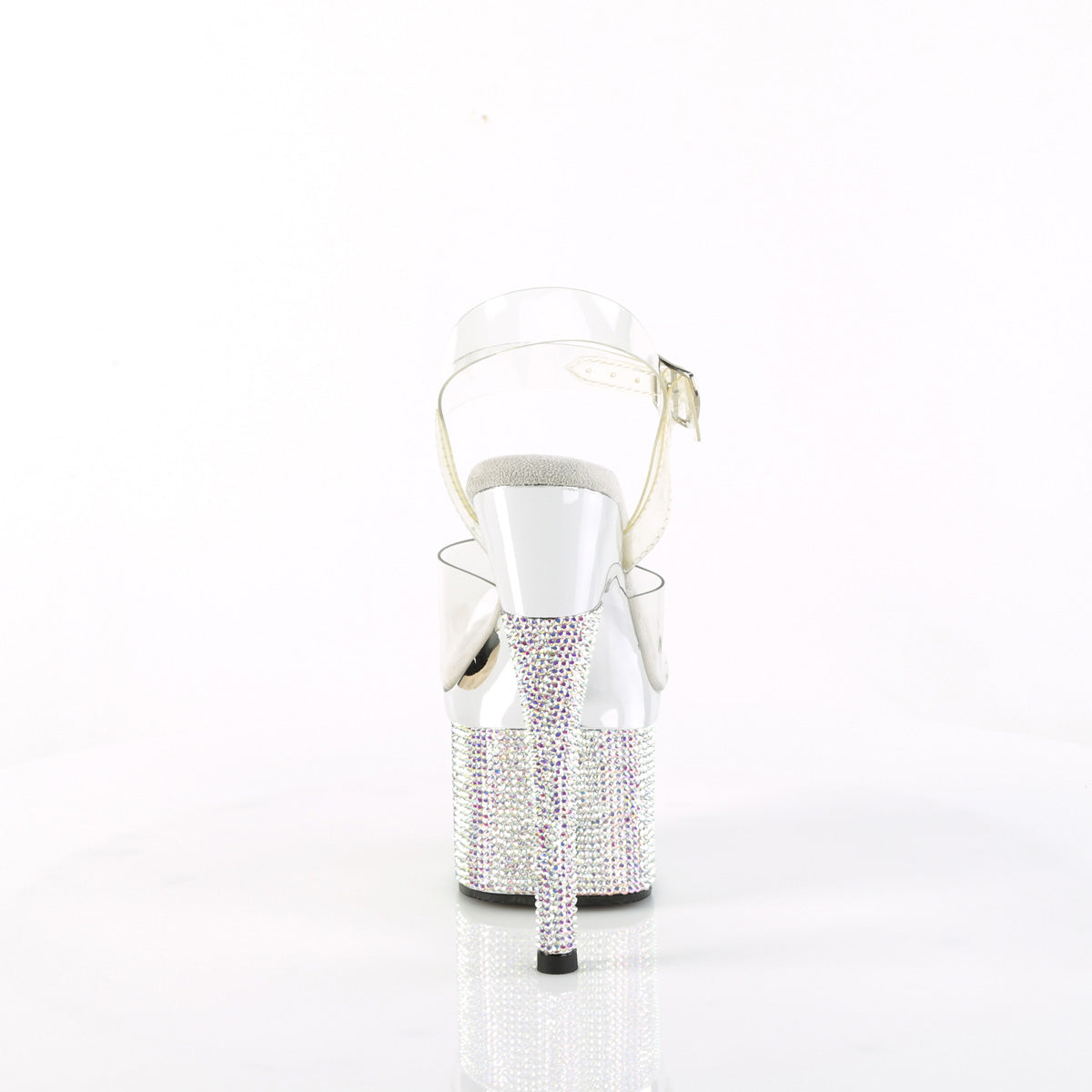 【PLEASER】ESTEEM-708DM シューズ Clr/Slv Chrome-Slv AB RS【取寄】